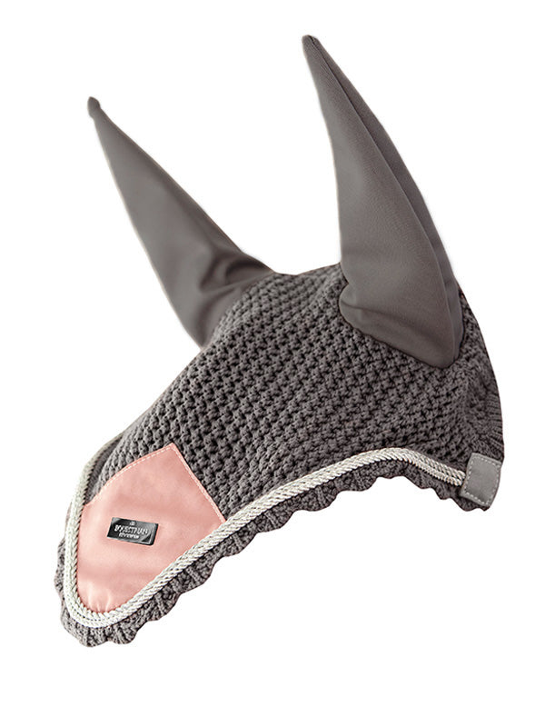 Bonnet anti-mouches Equestrian Stockholm - DUSTY PINK