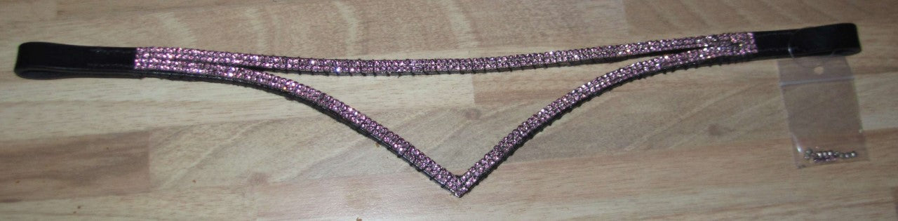 Frontal strass triangle