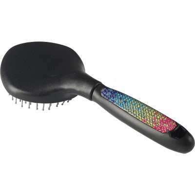 Brosse à crins à strass RAINBOW - HORKA