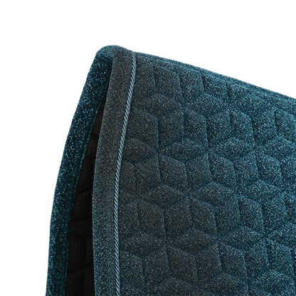 Tapis de selle Sparkling DRESSAGE bleu marine - Kentucky