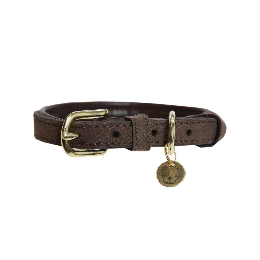 Collier pour chien Velvet Leather - Kentucky