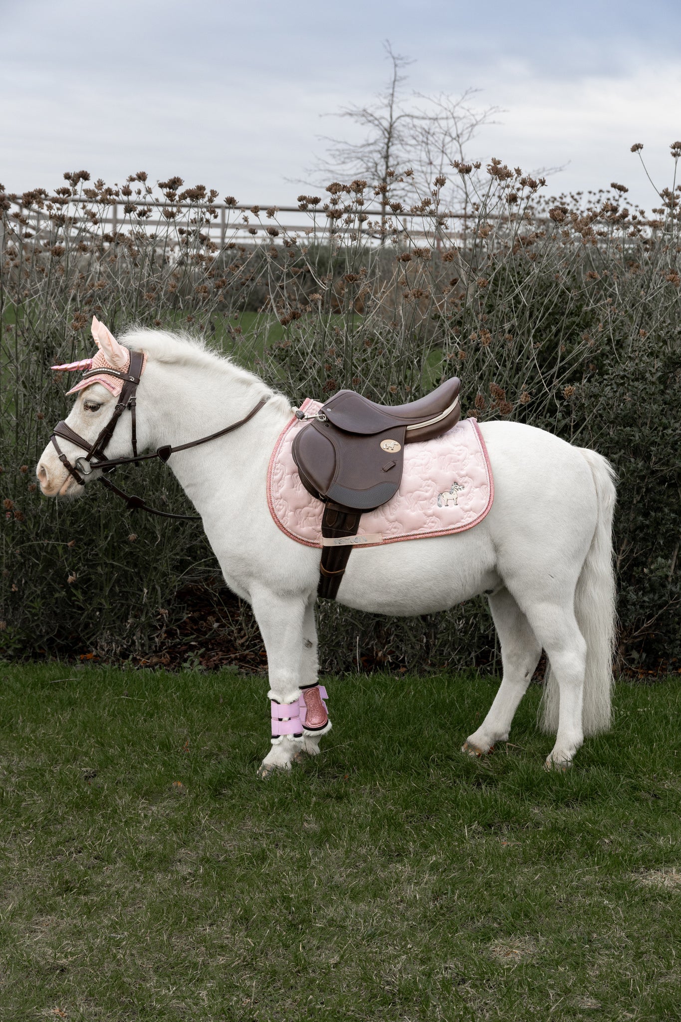 Tapis de selle Unicorn glitter MIXTE - Kentucky