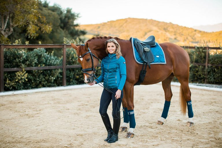 Bandes de polo Equestrian Stockholm - MOROCCAN BLUE