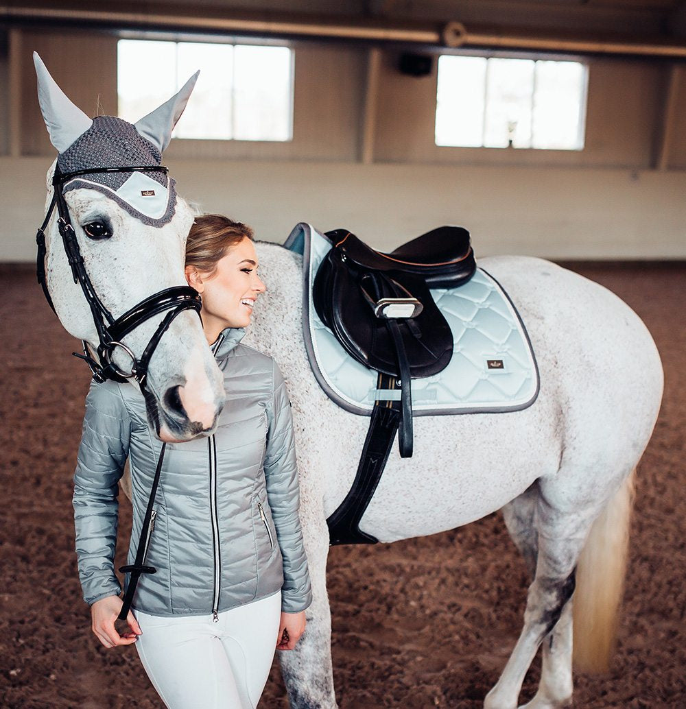 Tapis de selle Equestrian Stockholm - ICE BLUE PEARL