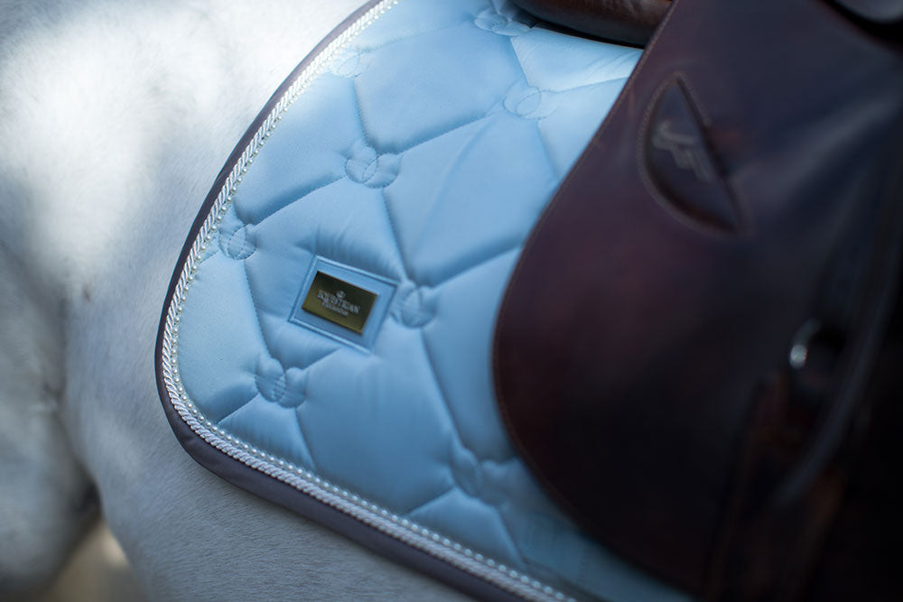 Tapis de selle Equestrian Stockholm - ICE BLUE PEARL