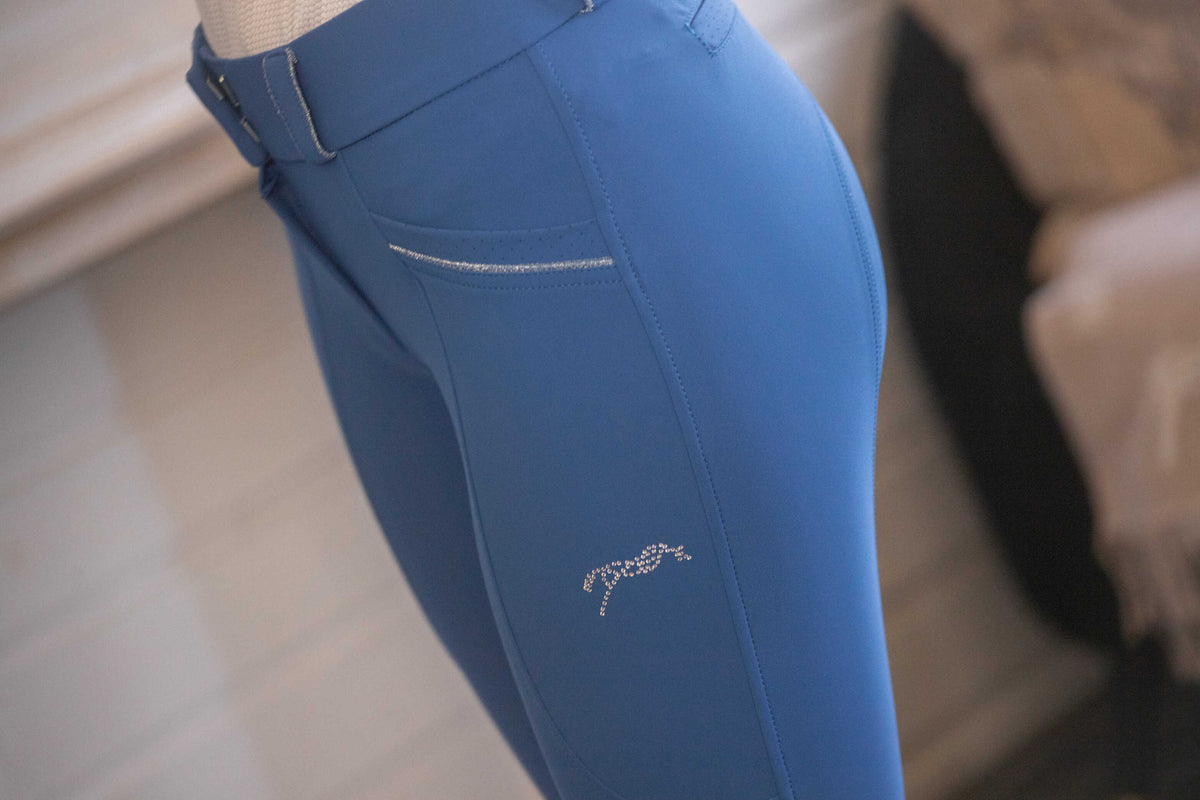 Pantalon Sybille Bleu roy - PENELOPE COLLECTION