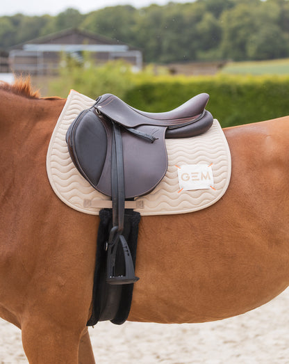 Tapis de selle TOUC TOUC Obstacle Sable  - GEM