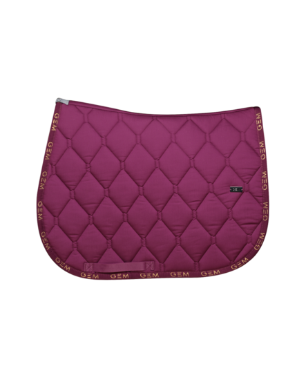 Tapis de selle LOVE Obstacle VIOLET - GEM