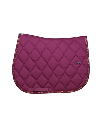 Tapis de selle LOVE Obstacle VIOLET - GEM