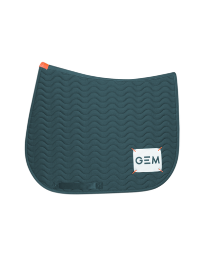 Tapis de selle TOUC TOUC Obstacle VERT  - GEM