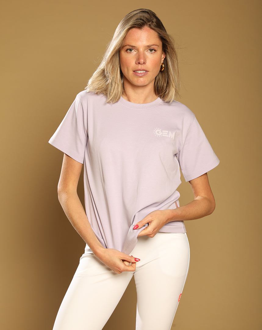Tee-shirt Sunshine Lilas - GEM
