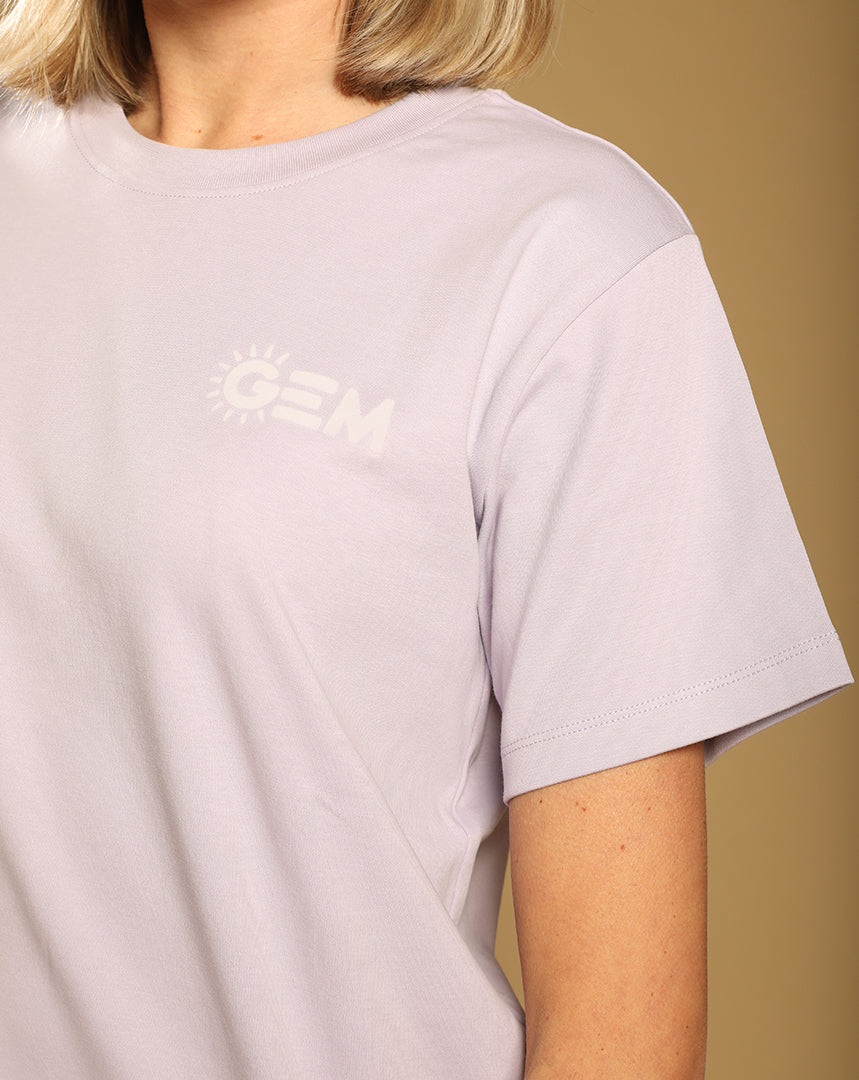 Tee-shirt Sunshine Lilas - GEM