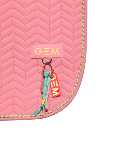 Tapis de selle PASTA Mixte Rose - GEM