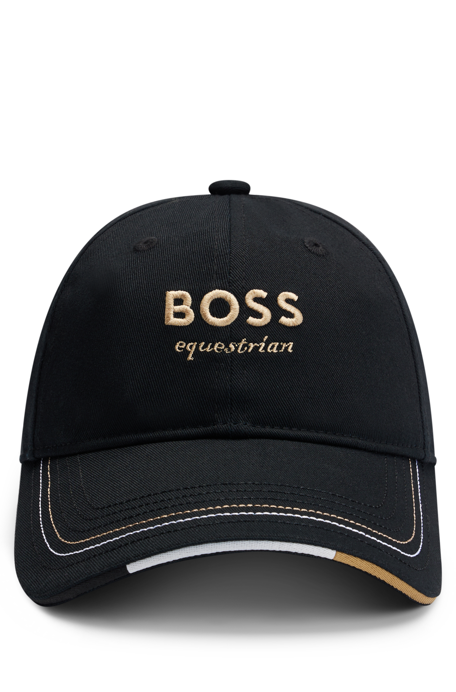 Casquette brodée Noir - Boss Equestrian