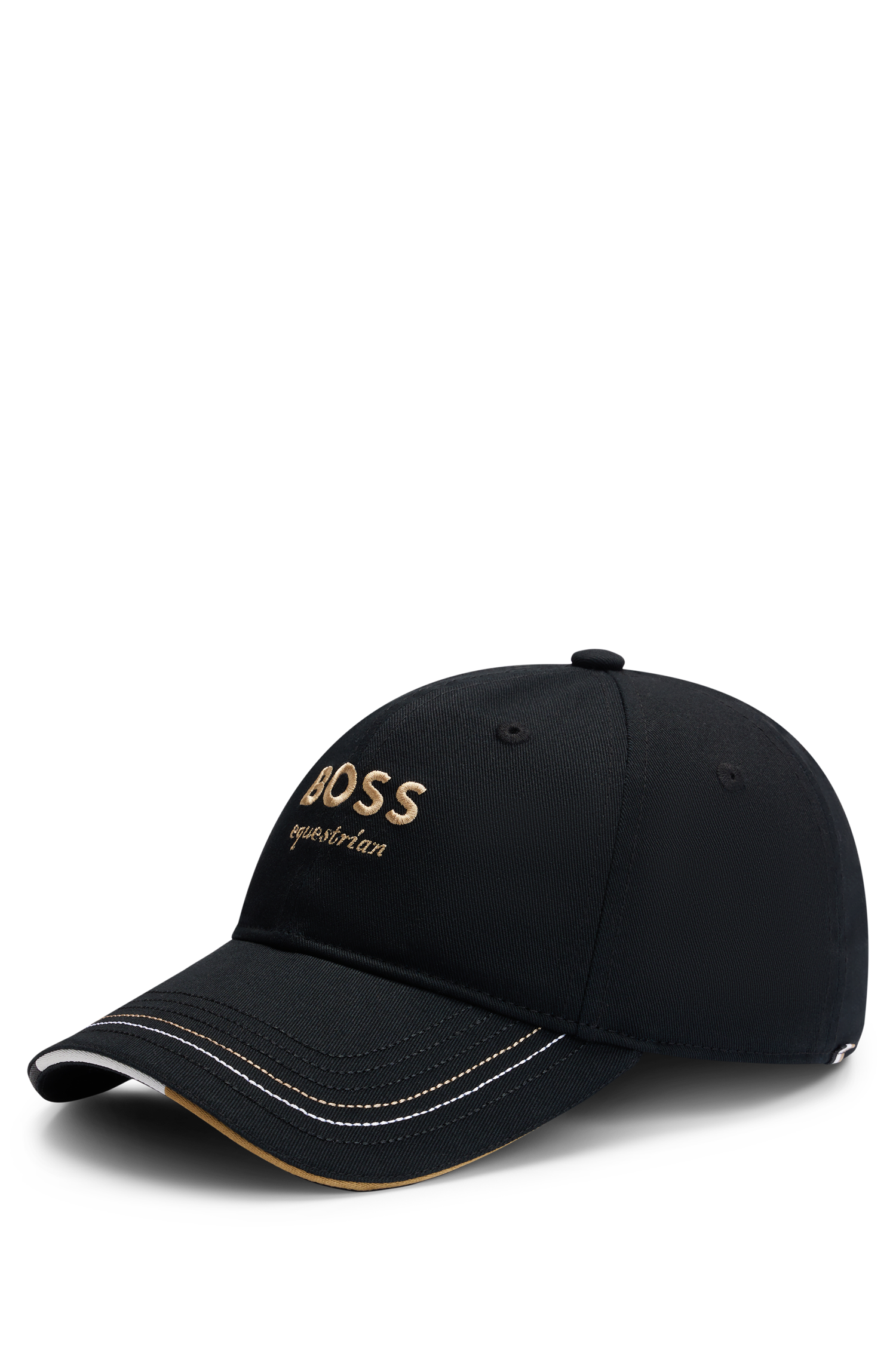 Casquette brodée Noir - Boss Equestrian