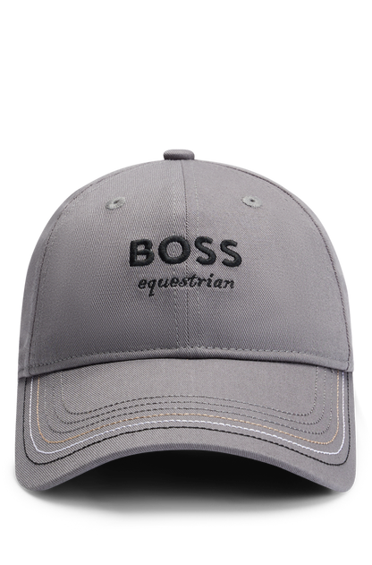 Casquette brodée Gris - Boss Equestrian