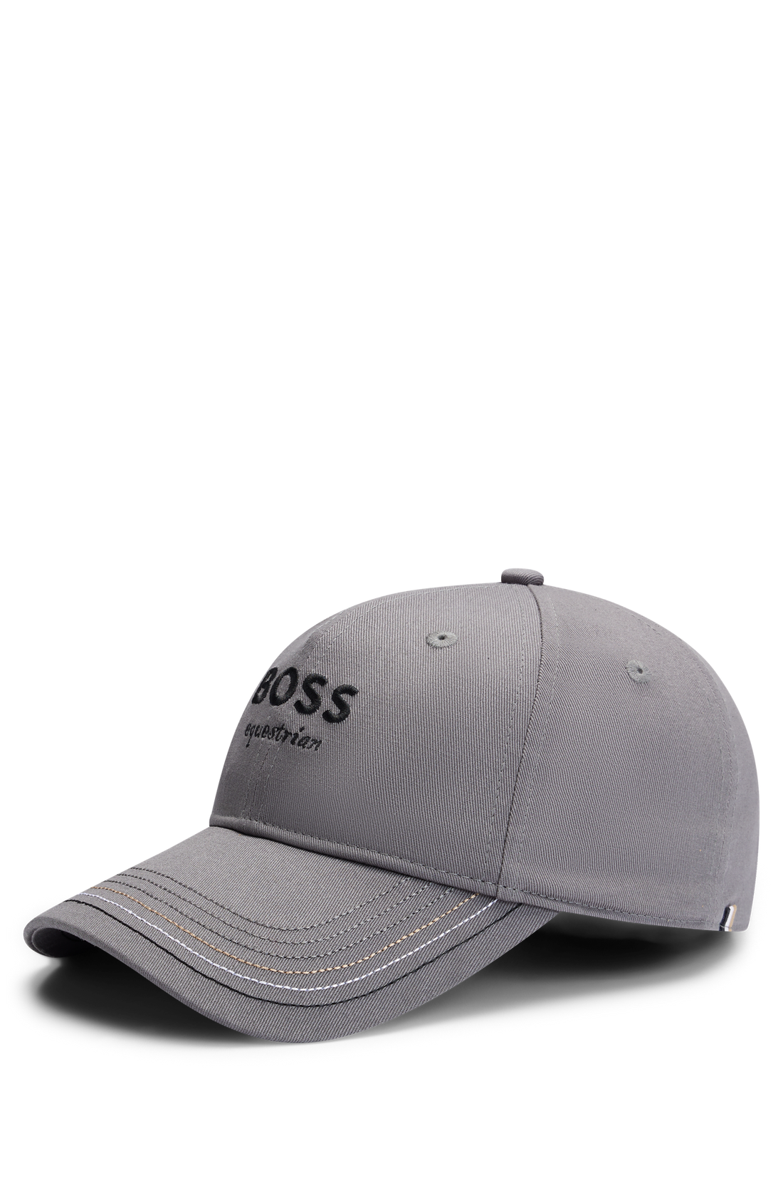 Casquette brodée Gris - Boss Equestrian