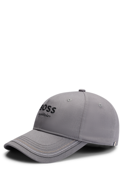 Casquette brodée Gris - Boss Equestrian