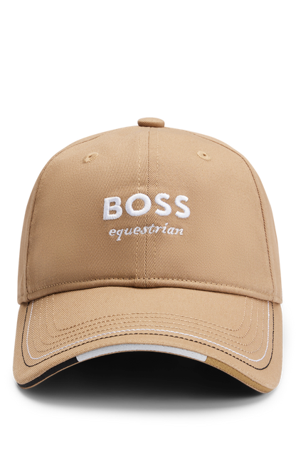 Casquette brodée Camel - Boss Equestrian