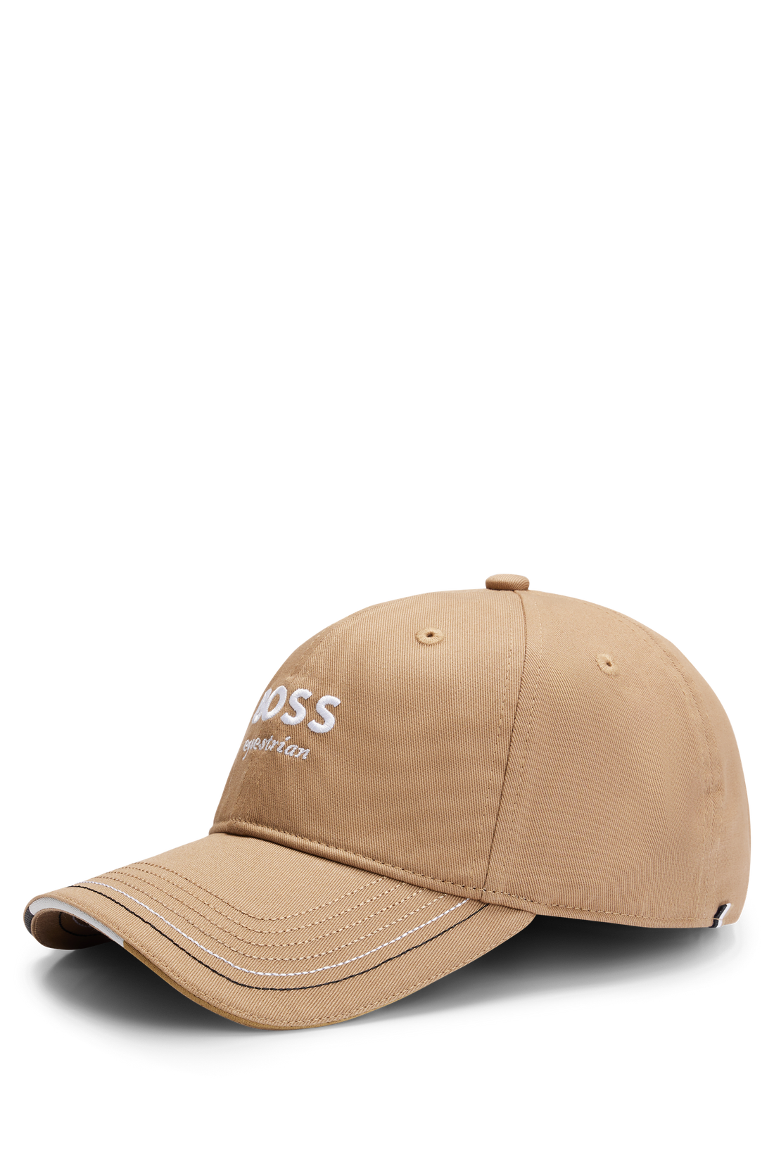 Casquette brodée Camel - Boss Equestrian