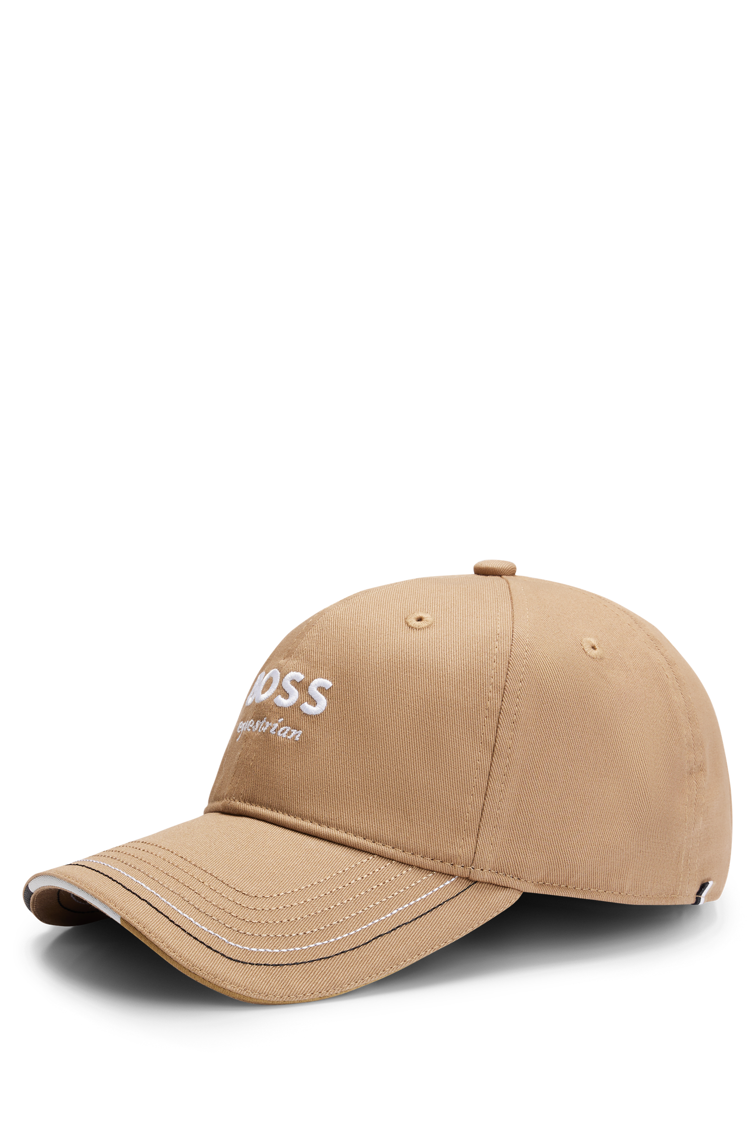 Casquette brodée Camel - Boss Equestrian