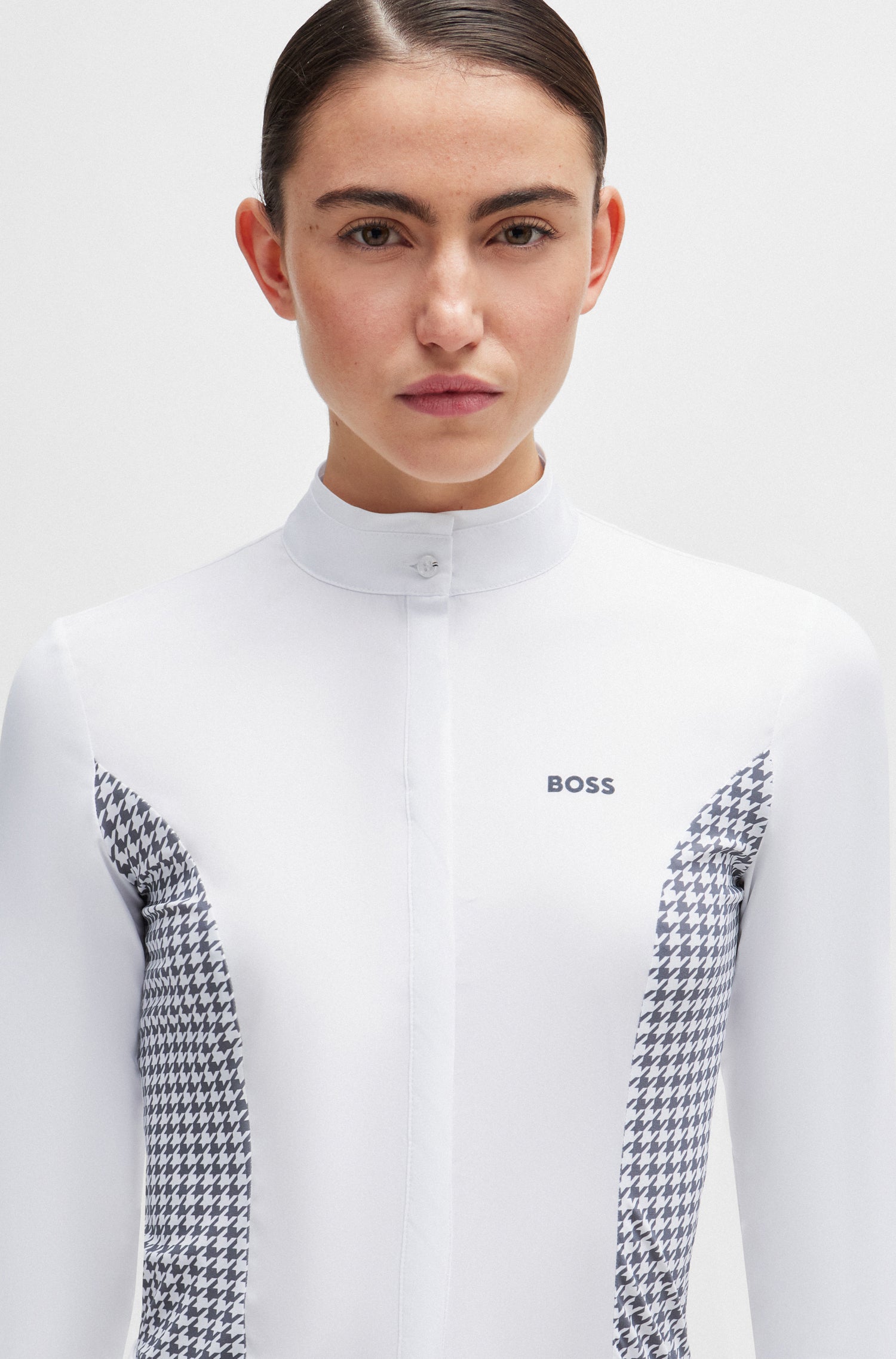 Polo de concours Houndstooth Emma - Boss Equestrian