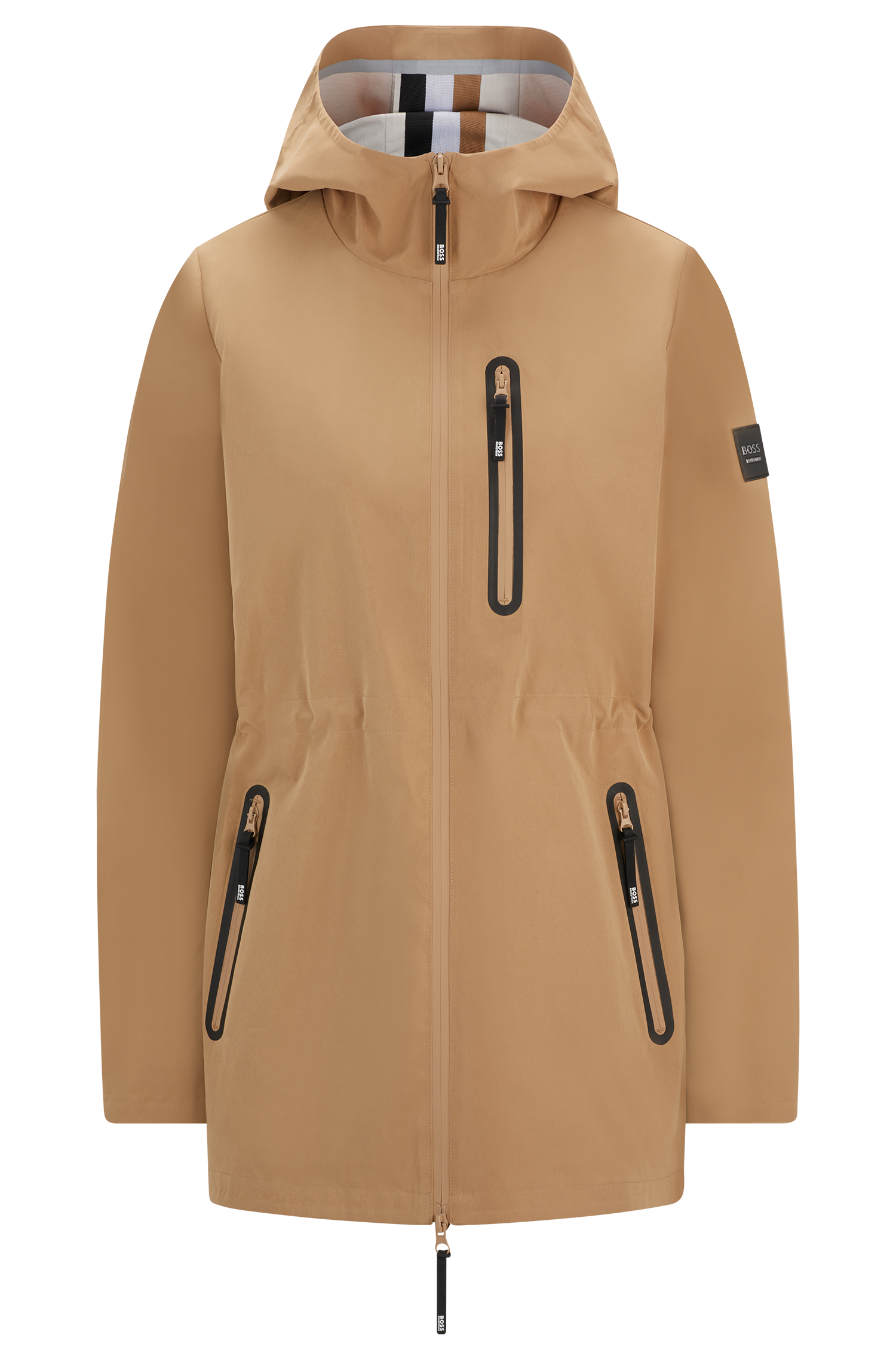 Parka Lenie Hard Shell Camel - Boss Equestrian