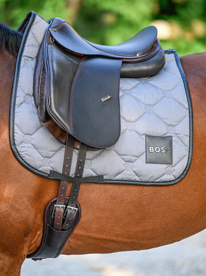 Tapis de selle Greymelange Dressage - Boss Equestrian