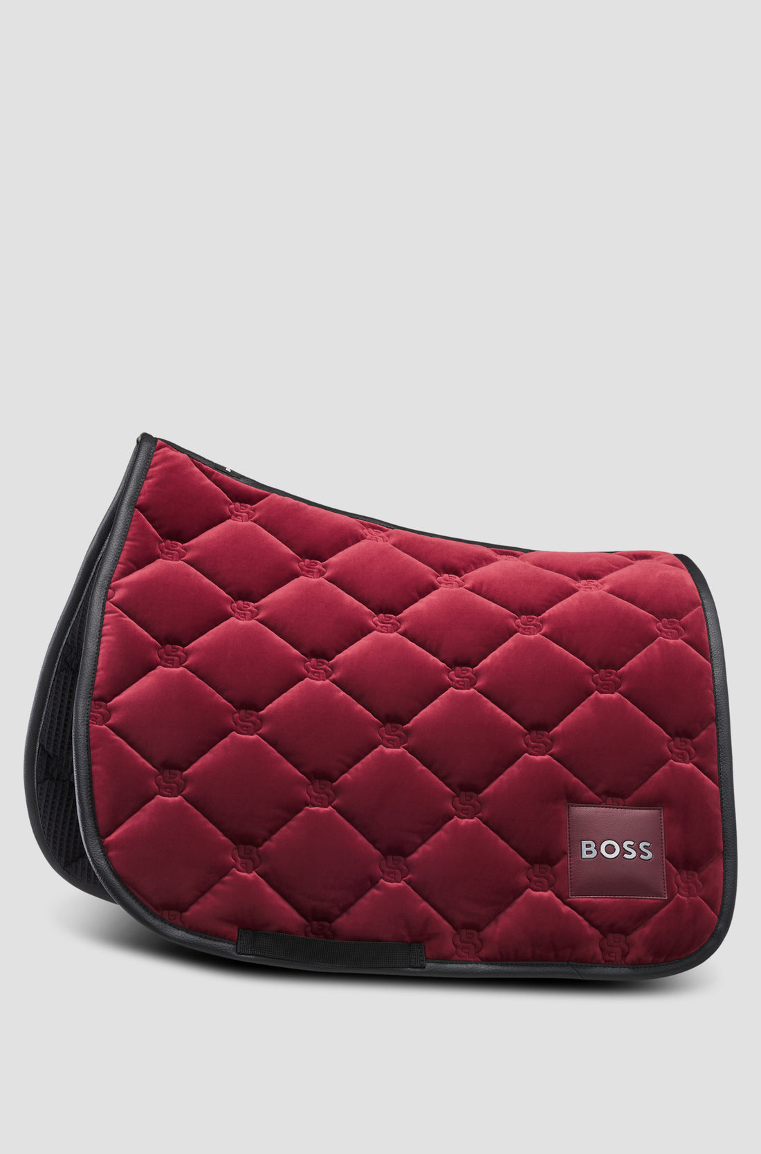Tapis de selle Velours Carbernet Dressage - Boss Equestrian