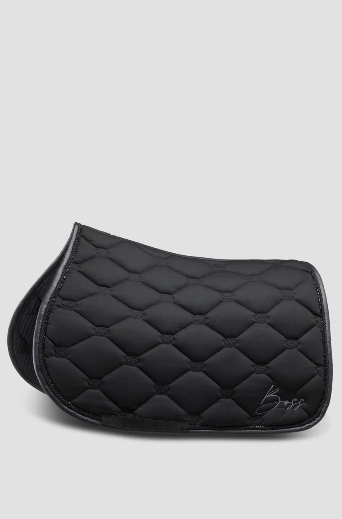 Tapis de selle Glitter Noir Mixte - Boss Equestrian