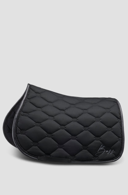 Tapis de selle Glitter Noir Mixte - Boss Equestrian