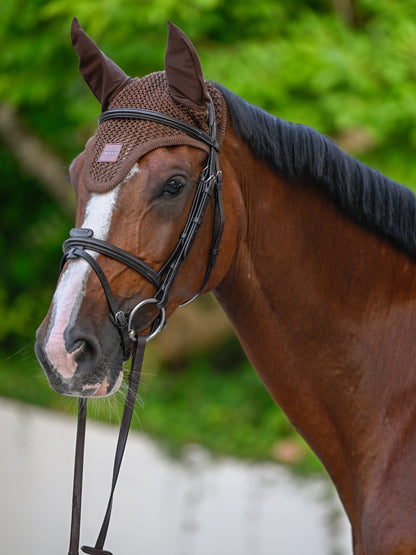 Bonnet anti-mouches Cappuccino - Boss Equestrian