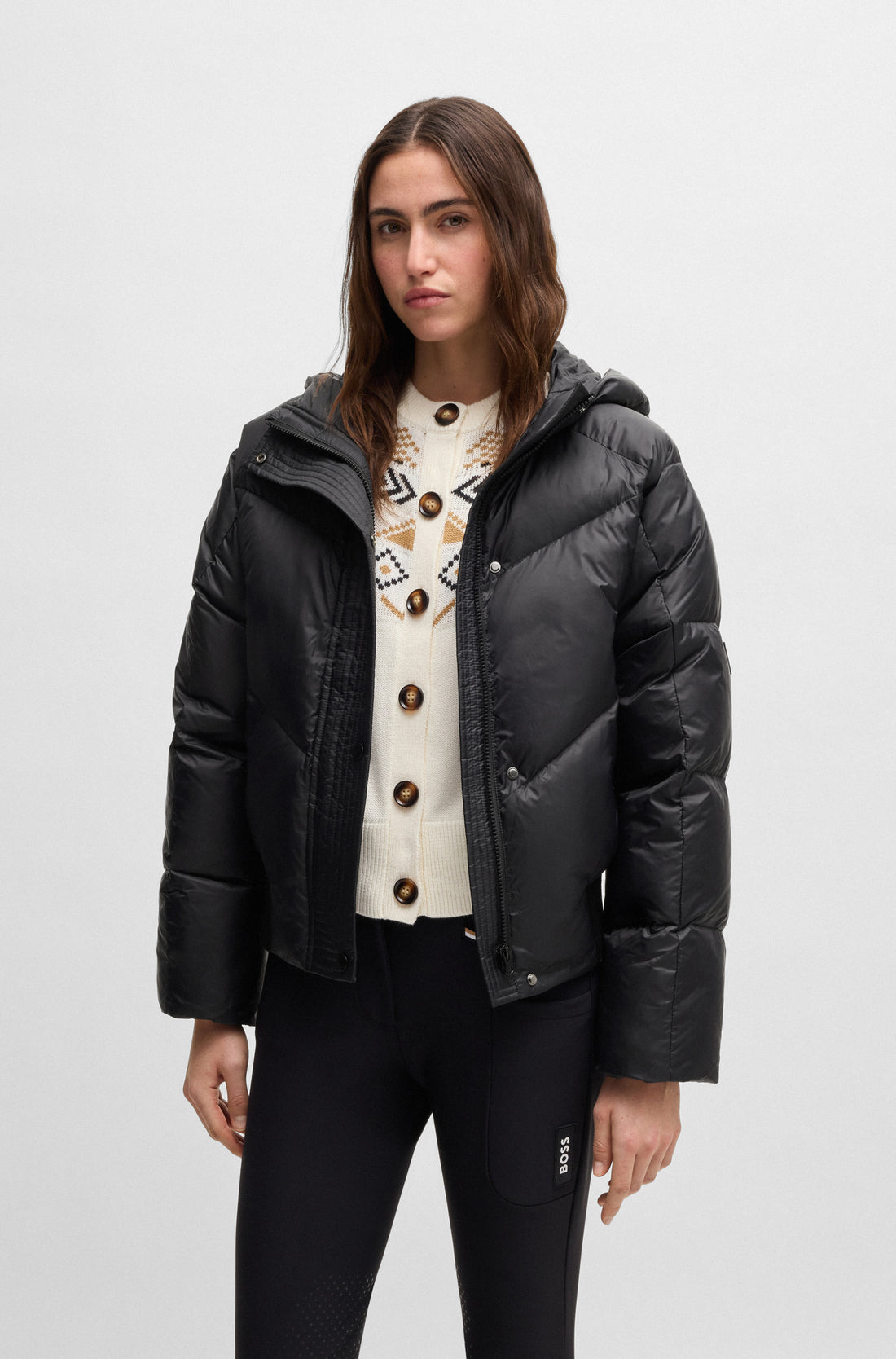 Bomber Marsha Puffer Jacke - Boss Equestrian