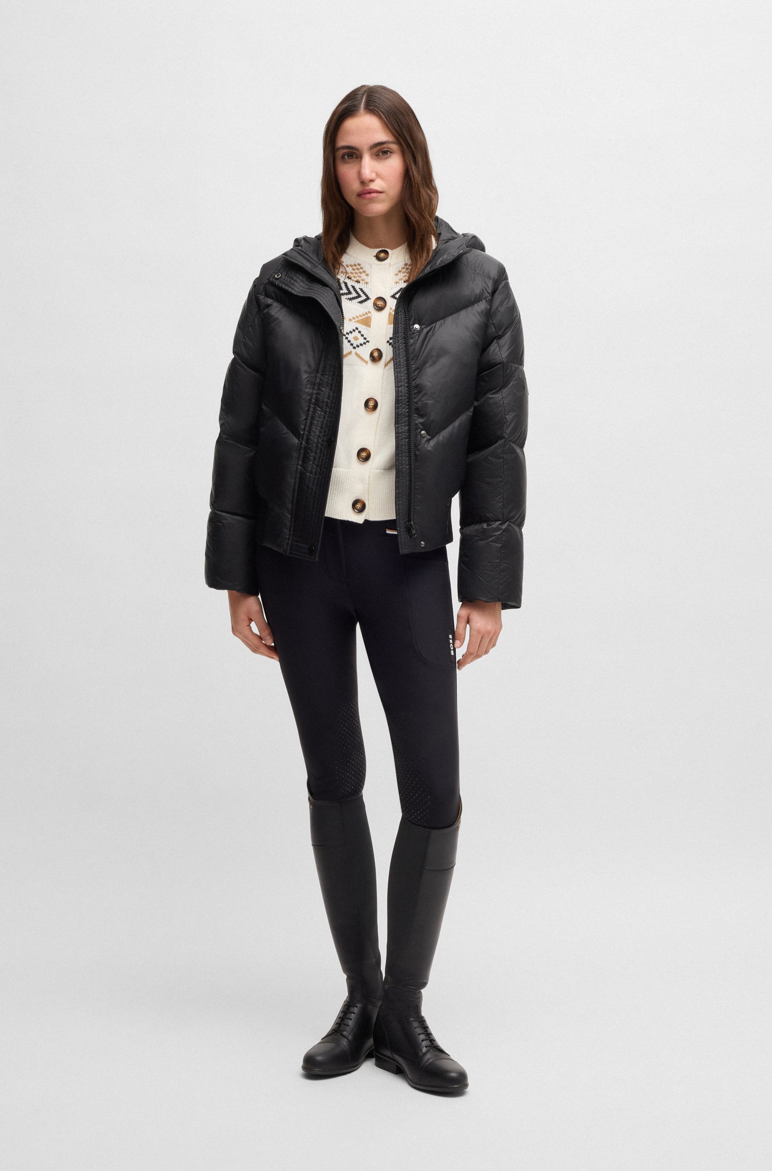 Bomber Marsha Puffer Jacke - Boss Equestrian