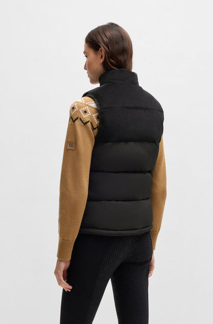 Doudoune sans manches VIOLA CORD PUFFER - Boss Equestrian