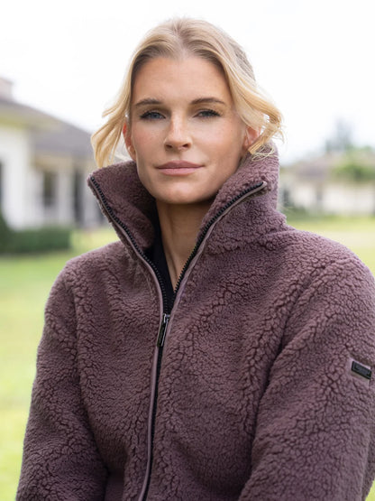 Veste Teddy Fleece Blush - Equestrian Stockholm