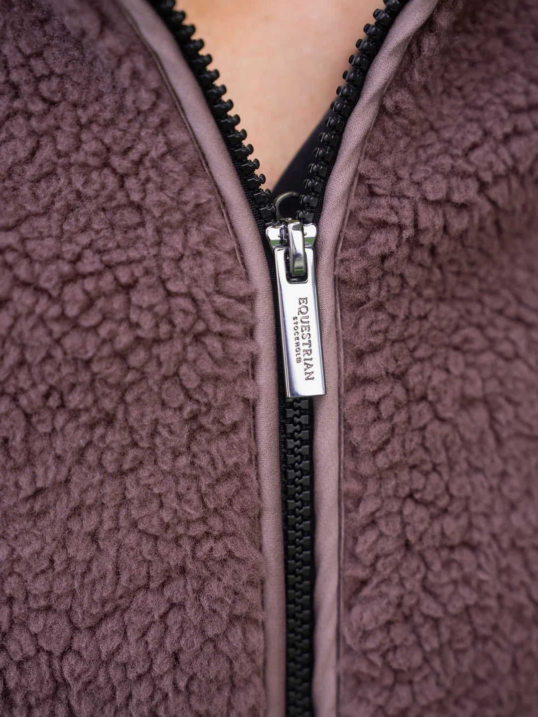 Veste Teddy Fleece Blush - Equestrian Stockholm