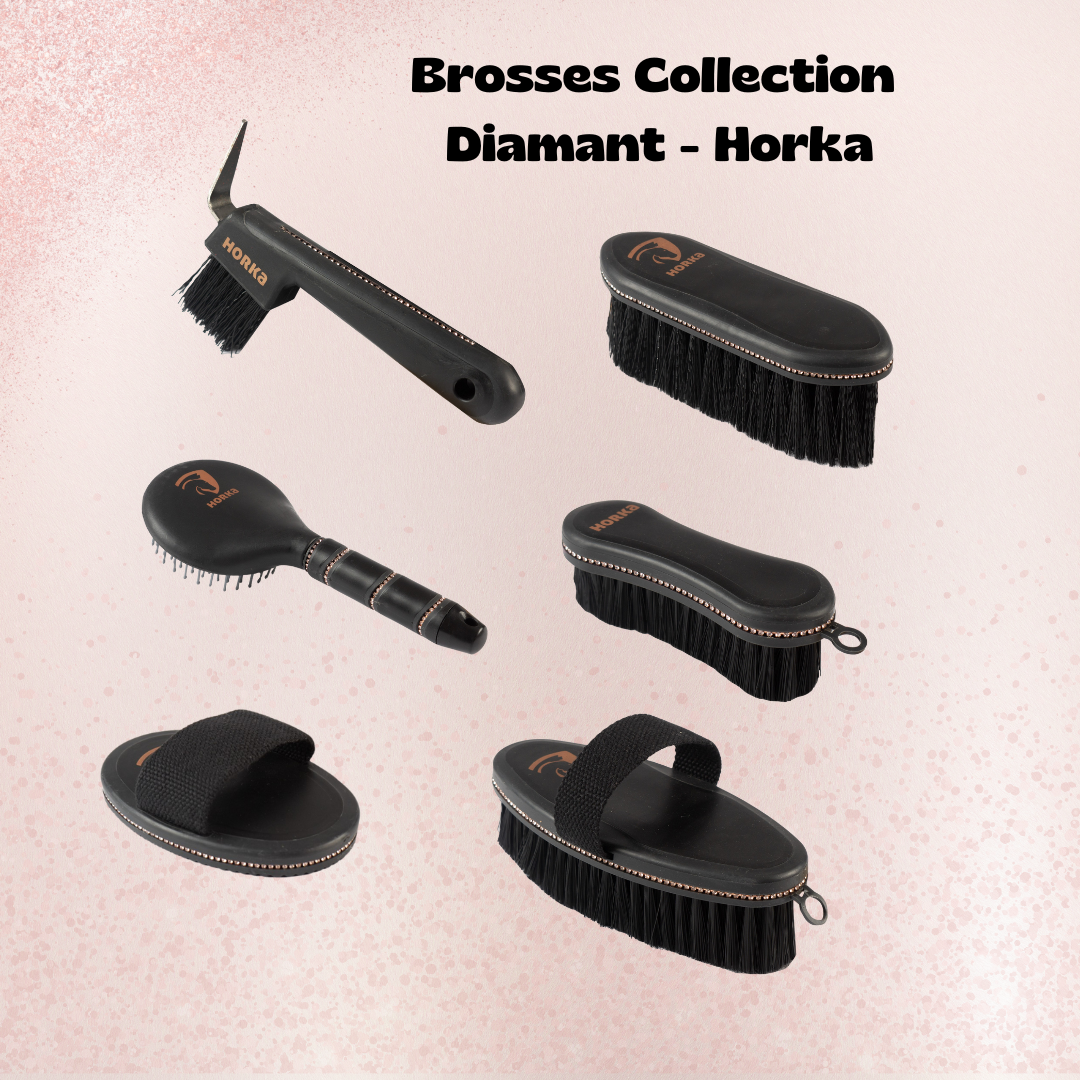 Brosse douce à strass Diamant - HORKA