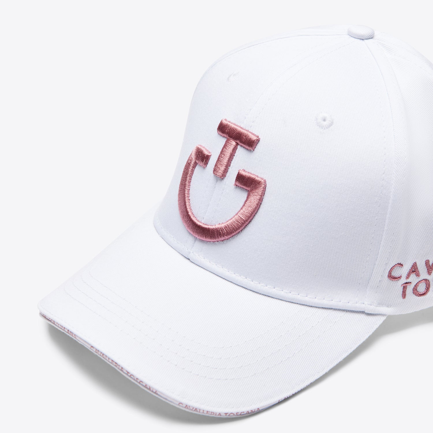 Casquette brodée logo rose - Cavalleria Toscana