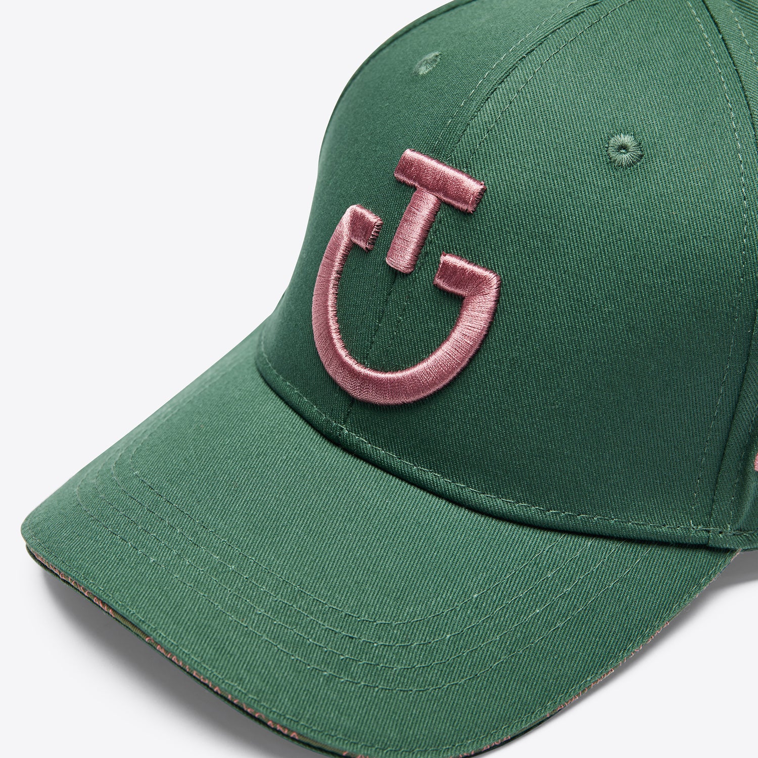 Casquette brodée logo rose - Cavalleria Toscana