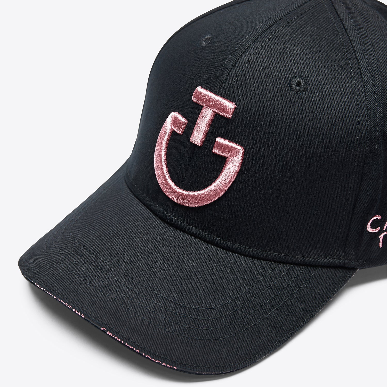 Casquette brodée logo rose - Cavalleria Toscana