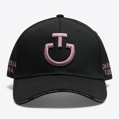 Casquette noire Logo Lilas - CAVALLERIA TOSCANA