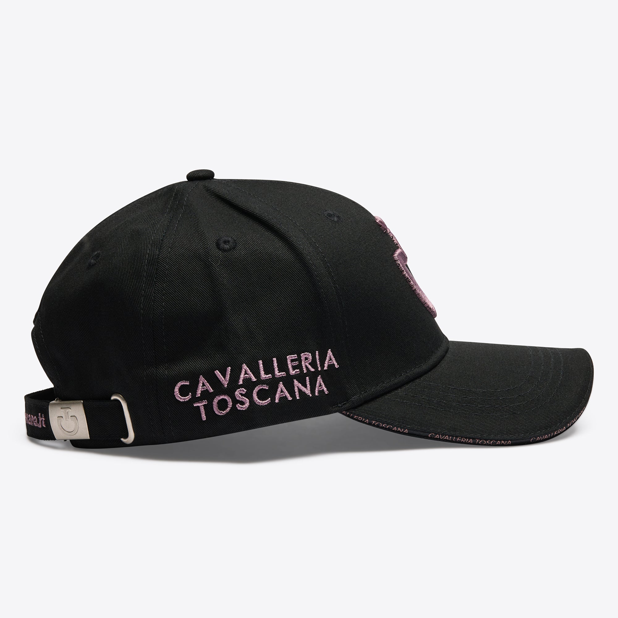 Casquette noire Logo Lilas - CAVALLERIA TOSCANA