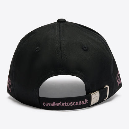 Casquette noire Logo Lilas - CAVALLERIA TOSCANA