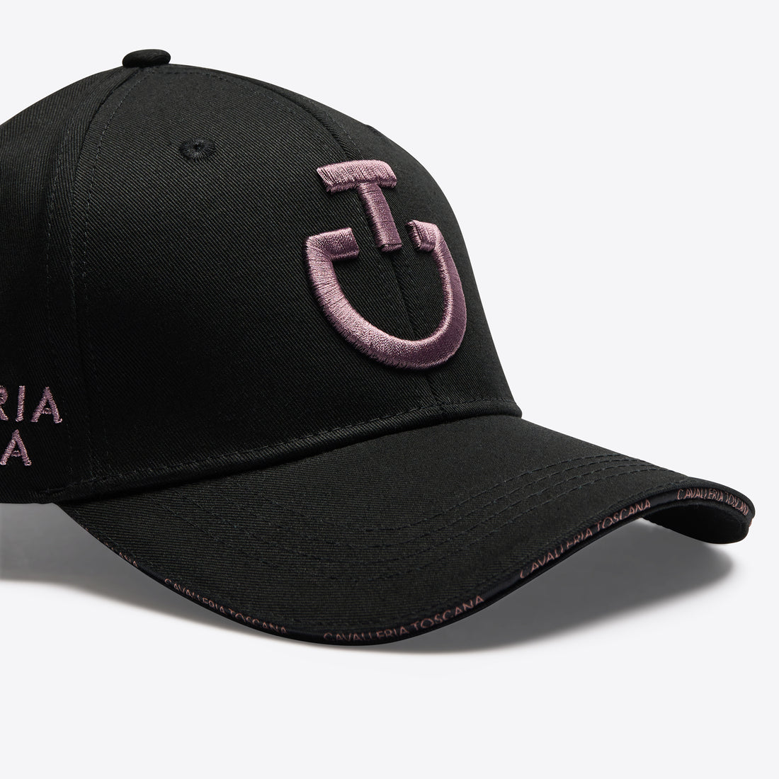 Casquette noire Logo Lilas - CAVALLERIA TOSCANA