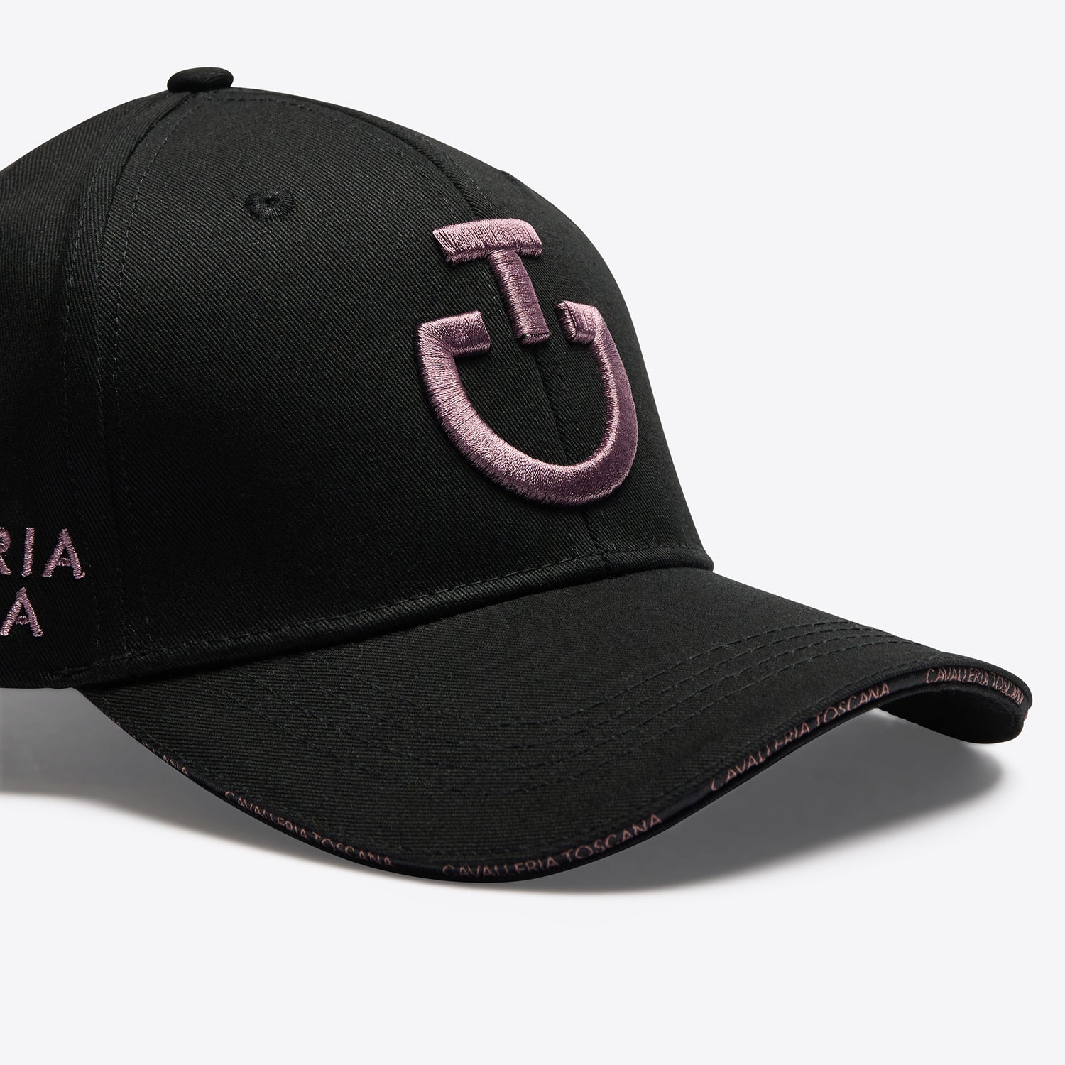 Casquette noire Logo Lilas - CAVALLERIA TOSCANA
