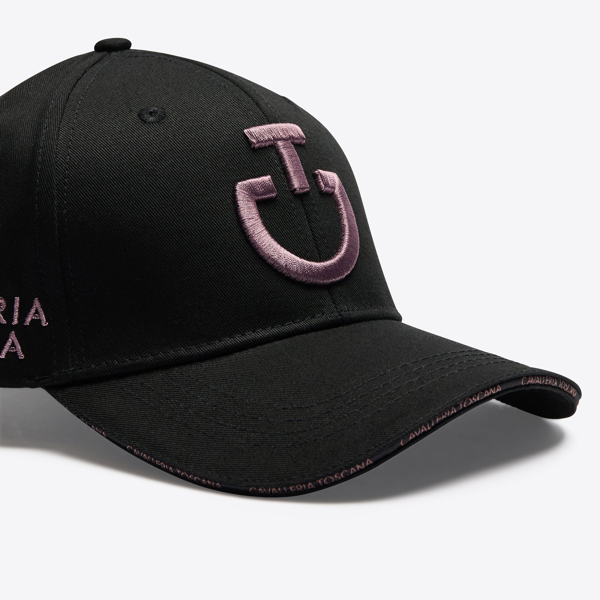 Casquette noire Logo Lilas - CAVALLERIA TOSCANA