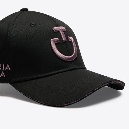 Casquette noire Logo Lilas - CAVALLERIA TOSCANA