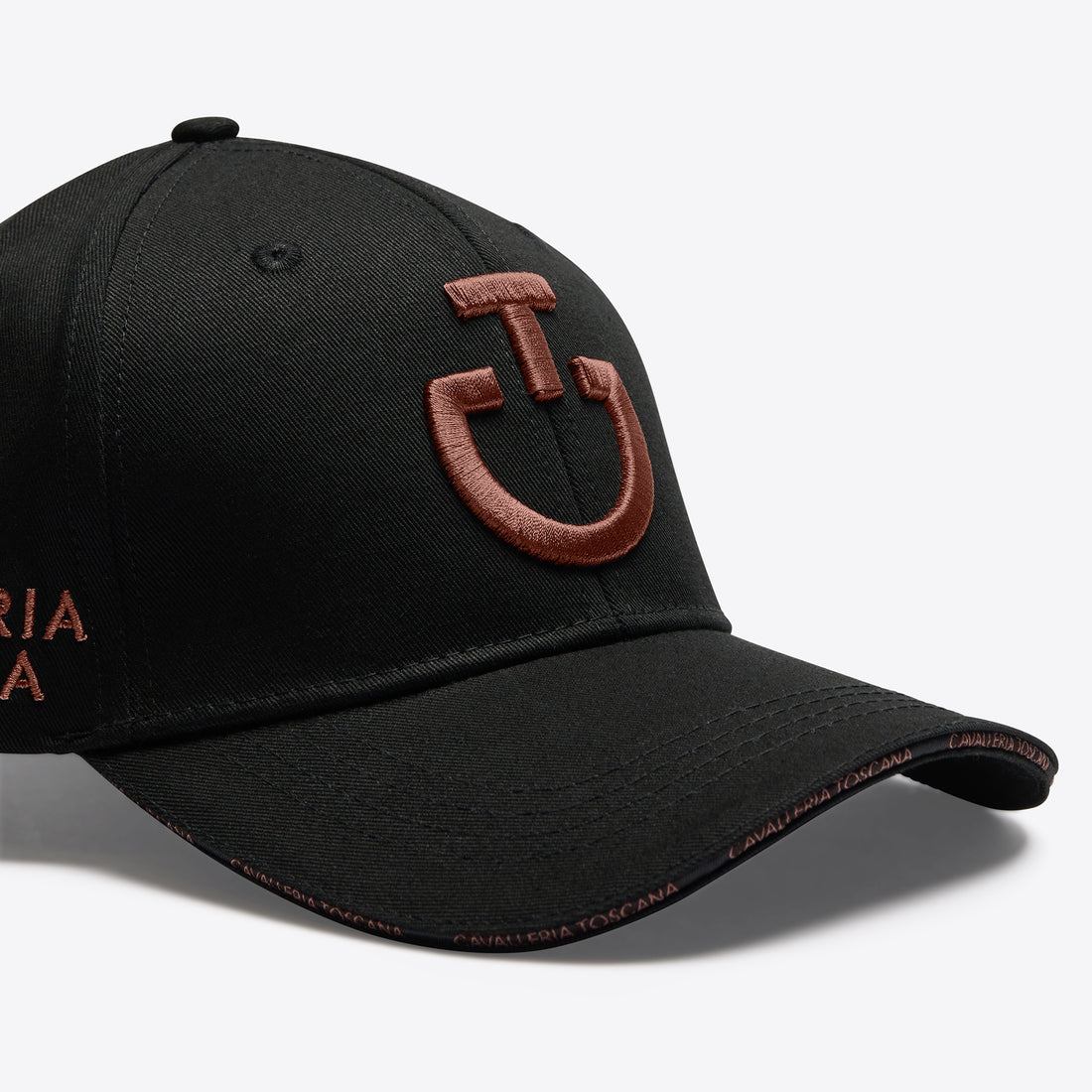 Casquette Taupe Noir marron - CAVALLERIA TOSCANA