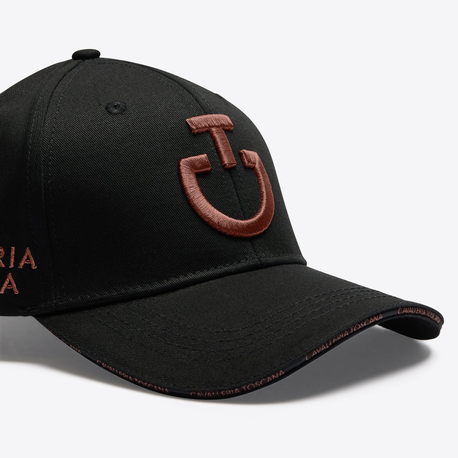 Casquette Taupe Noir marron - CAVALLERIA TOSCANA